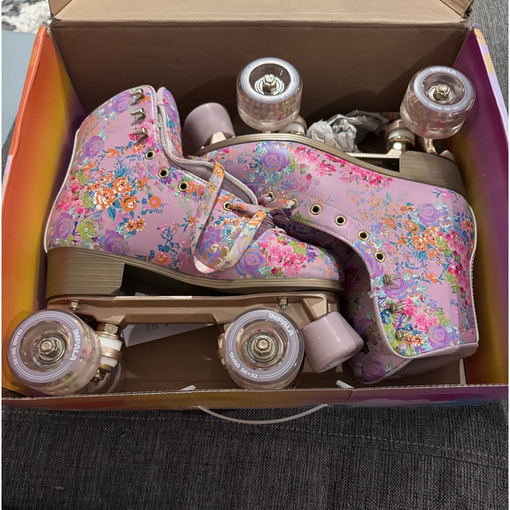 Impala x Cynthia Rowley Floral Size 7 Rollerskates